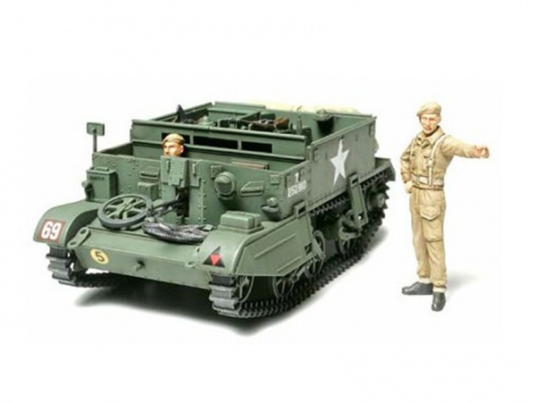 32516 Tamiya Британский универсальный транспортёр Mk.II с 2-мя фигурами (1:48)