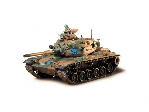 35140 Tamiya Американский танк М60А3 с 105-мм пушкой и 1 фигурой танкиста (1:35)