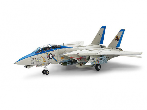 61118 Tamiya Американский палубный многоцелевой истребитель Grumman F-14D Tomcat (1:48)