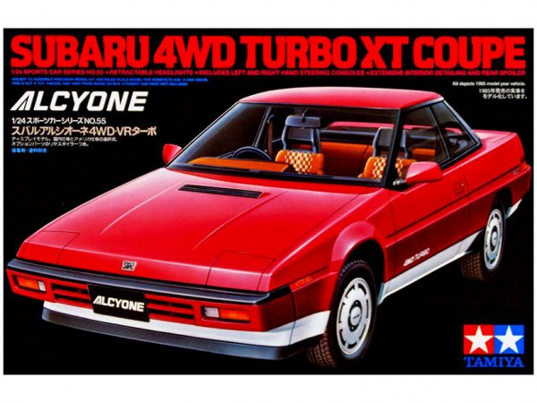 24055 Tamiya Subaru 4WD Turbo XT Coupe Alcyone (1:24)