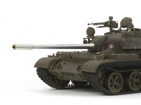 25145 Tamiya Советский танк 55А, с 1 фигурой (фототравление и металлический ствол ABER) (1:35)