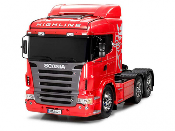 56323 Tamiya Радиоуправляемый тягач Scania R620 HighLine (1:14)