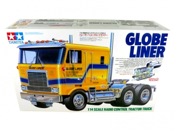 56304 Tamiya Радиоуправляемый тягач Globe Liner (1:14)