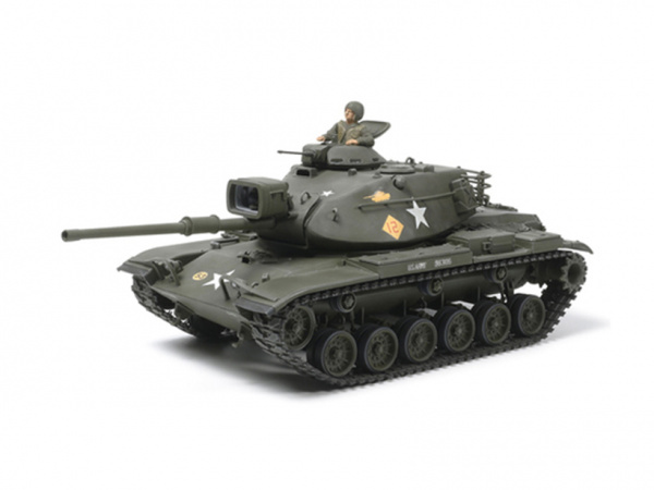 25166 Tamiya Американский танк M60A1 с одной фигурой (1:35)