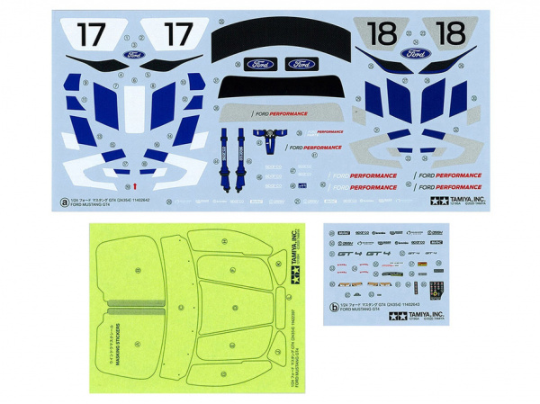 24354 Tamiya Ford Mustang GT4 (1:24)