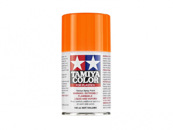 85096 Tamiya TS-96 Fluorescent Orange (Флуоресцентная оранжевая) краска-спрей 100 мл.