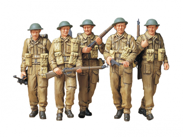 35223 Tamiya Английская пехота в дозоре (5 фигур) (1:35)