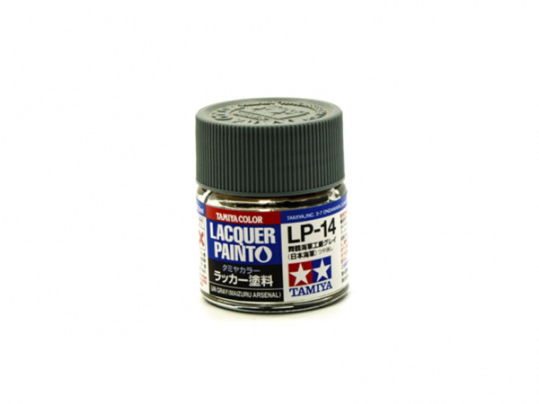 LP-14 IJN Cray Maizuru Arsenal (серая матовая) краска лаковая, 10 мл. Tamiya 82114