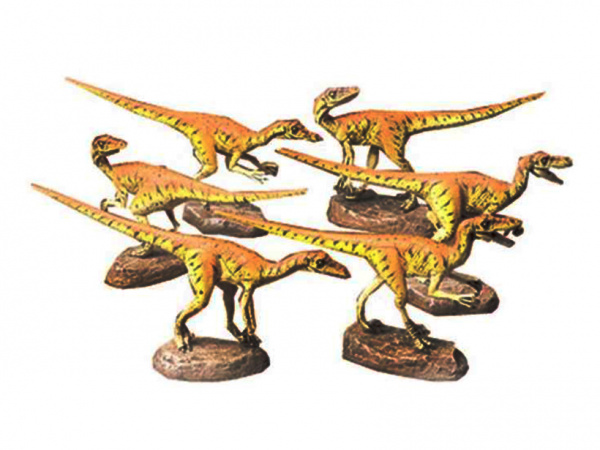 60105 Tamiya Диорамма  Velociraptors Diorama Set (1:35)