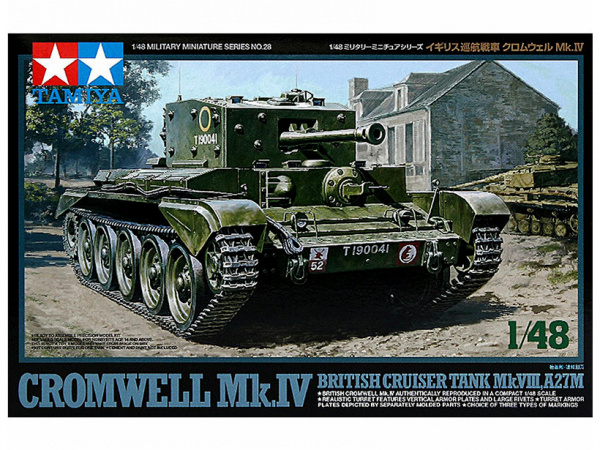 32528 Tamiya Британский средний крейсерский танк Cromwell Mk.IV(1:48)