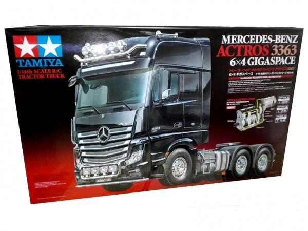 56348 Tamiya Радиоуправляемый тягач Mercedes-Benz Actros 3363 GigaSpace (1:14)