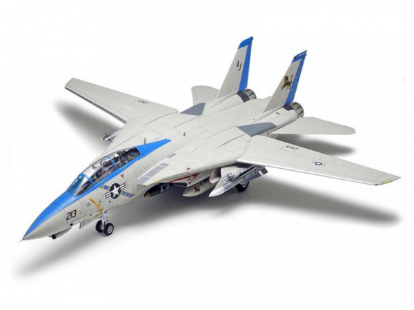 61118 Tamiya Американский палубный многоцелевой истребитель Grumman F-14D Tomcat (1:48)