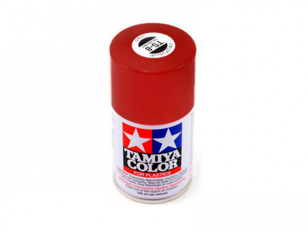 85008 Tamiya TS-8 Italian Red (Итальянская красная) краска-спрей 100 мл.