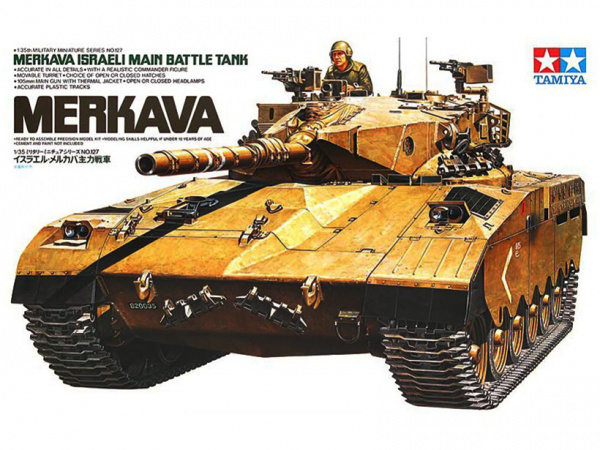 35127 Tamiya Израильский танк Merkava MBT (1:35)