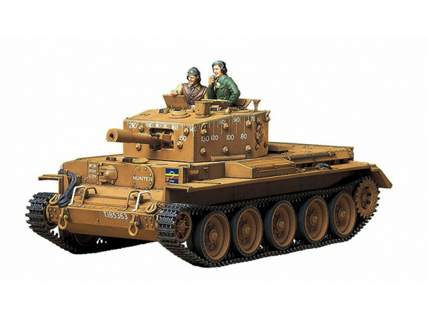 35232 Tamiya Английский средний крейсерский танк Mk.VIII Centaur (A27L) с 2-мя фигурами (1:35)