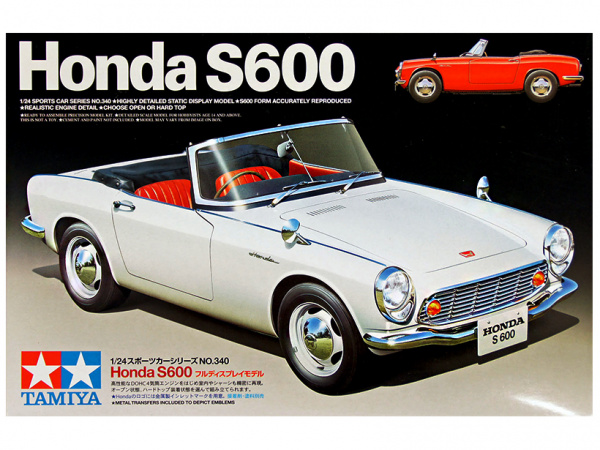 24340 Tamiya Honda S600 (1:24)