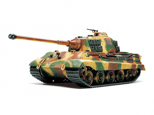 32536 Tamiya Немецкий тяжелый танк King Tiger Production Turret с 88 мм. пушкой. 1944г. (1:48)